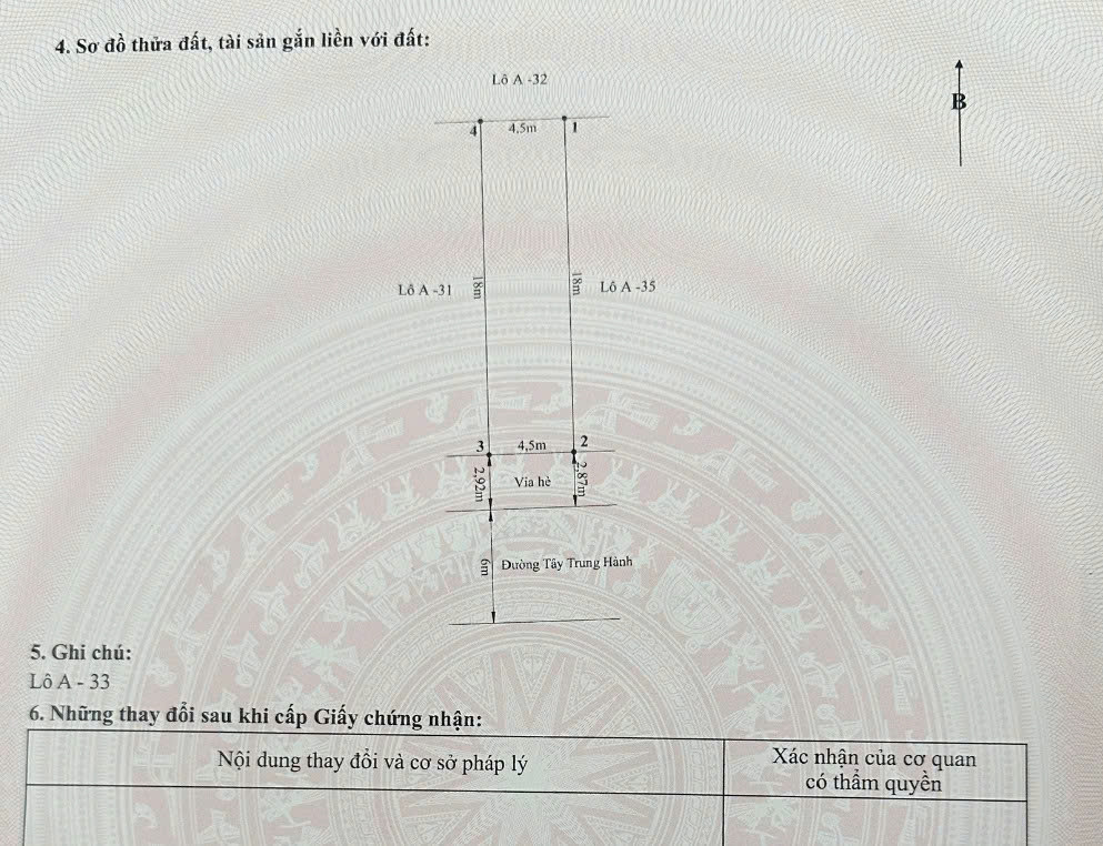 BÁN ĐẤT MẶT ĐƯỜNG TÂY TRUNG HÀNH – LÔ 17 LÊ HỒNG PHONG,  HẢI AN, HẢI PHÒNG