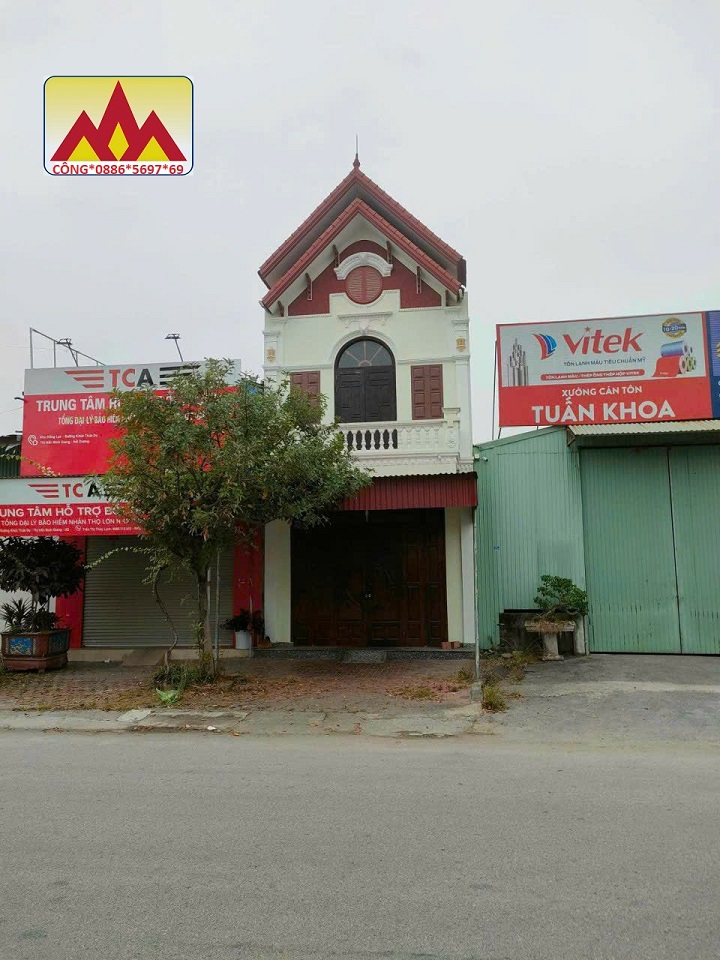 Bán nhà mặt đường Khúc Thừa Dụ, Ninh Giang, Hải Dương.