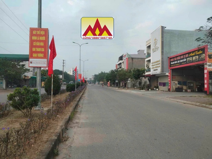 Bán nhà mặt đường Khúc Thừa Dụ, Ninh Giang, Hải Dương.