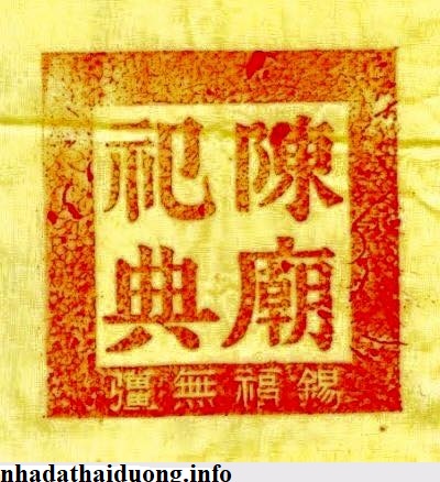 Tìm hiểu lệ khai ấn đền Trần Lễ khai ấn đền Trần