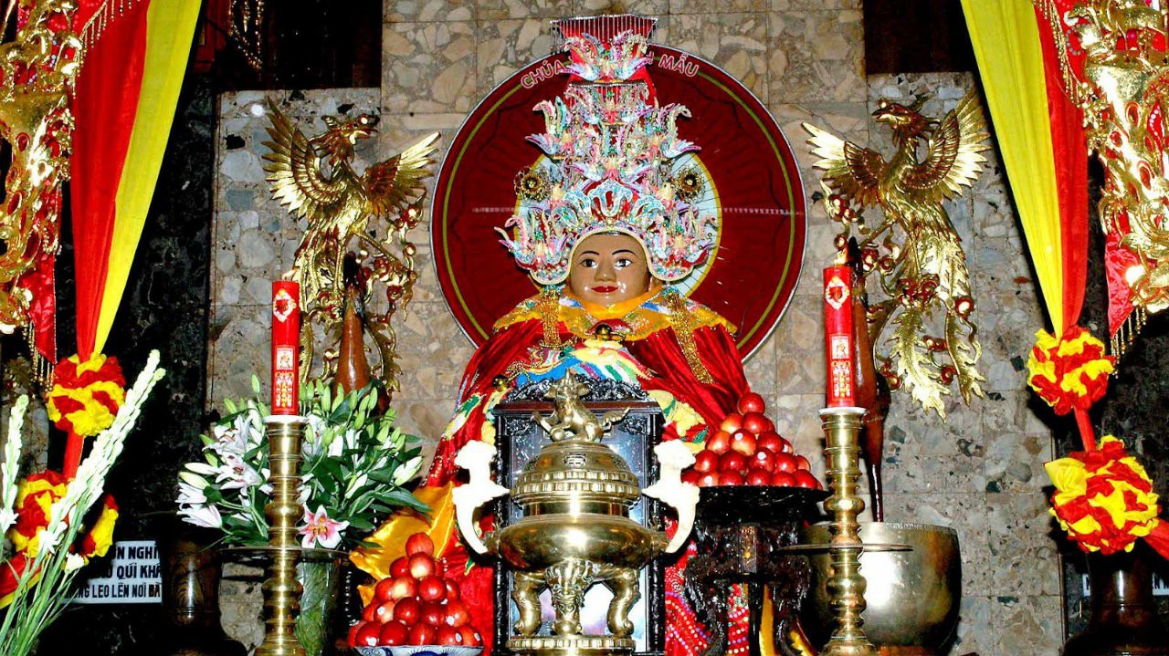 BÀI VĂN KHẤN LỄ ĐỀN BÀ CHÚA KHO