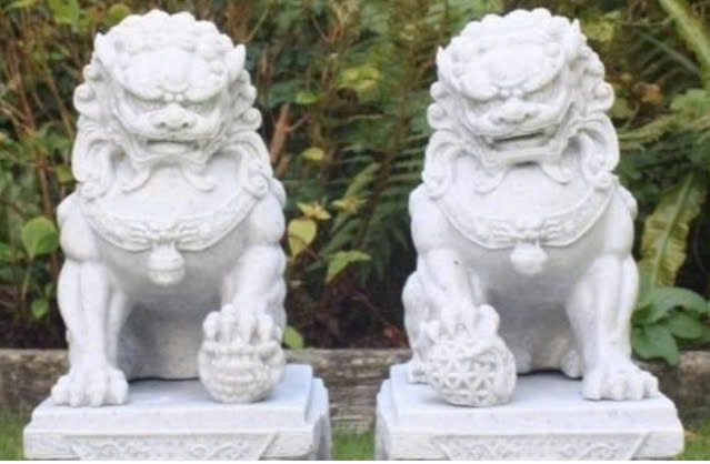 PHƯƠNG PHÁP ĐẶT SƯ TỬ ĐÁ TRẤN YỂM (THEO PHONG THỦY THỰC TẾ)