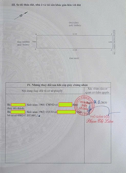 BÁN LÔ ĐẤT TRỰC CÁT – VĨNH NIỆM – LÊ CHÂN – GẦN AEON MALL – GIÁ ĐẦU TƯ