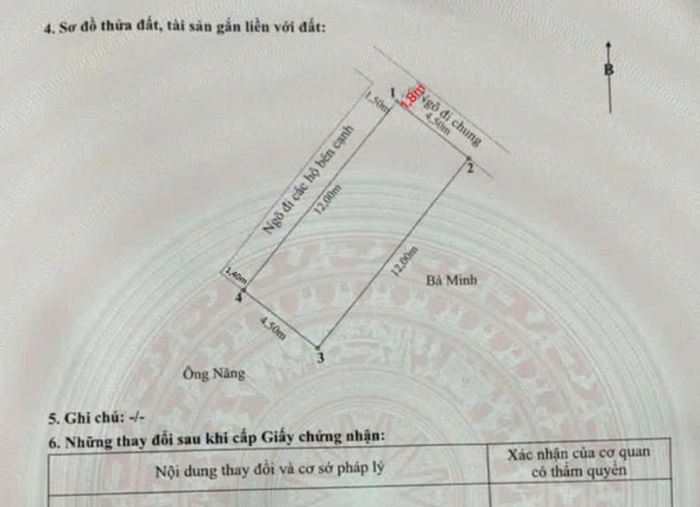 Bán Lô Góc Ngõ 594 Thiên Lôi, Vĩnh Niệm, Lê Chân, giáp AEON Mall