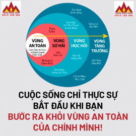 10 BƯỚC ĐỂ TỰ THOÁT RA KHỎI VÙNG AN TOÀN CỦA CHÍNH MÌNH