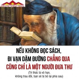 TẦM QUAN TRỌNG CỦA VIỆC ĐỌC SÁCH QUA GÓC NHÌN CỦA NGƯỜI DO THÁI