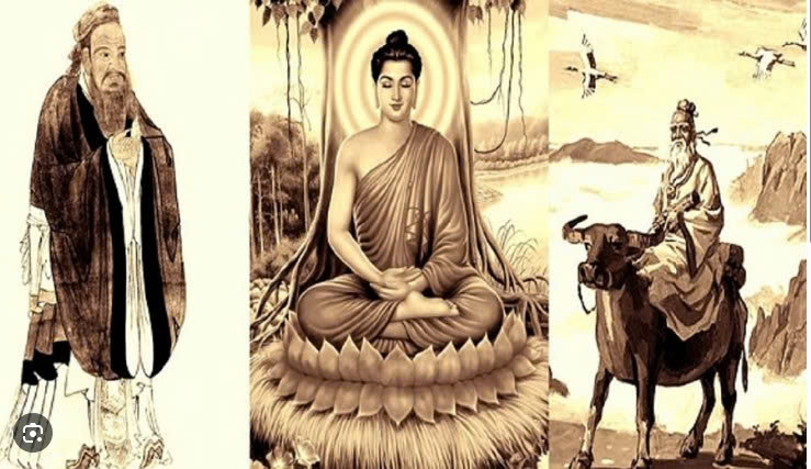 Nho gia, Đạo gia và Phật gia